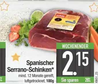 Edeka Spanischer serrano-schinken Angebot