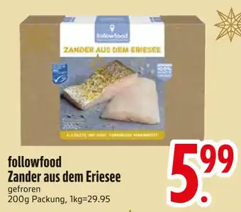 Edeka Followfood zander aus dem eriesee Angebot