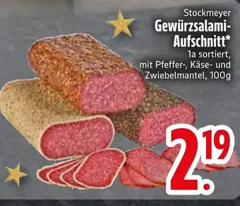 Edeka Stockmeyer gewürzsalami-aufschnitt Angebot