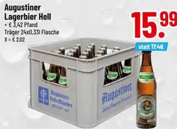 trinkgut Augustiner lagerbier hell Angebot