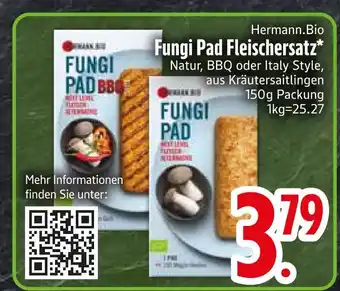 Edeka Hermann.bio fungi pad fleischersatz Angebot