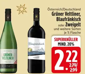 Edeka Grüner veltliner, blaufränkisch oder zweigelt Angebot