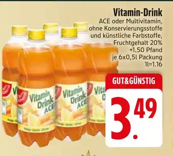 Edeka Gut&günstig vitamin-drink Angebot