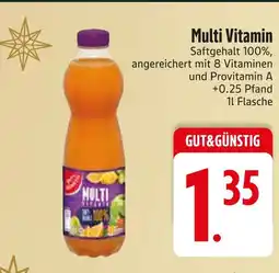 Edeka Gut&günstig multi vitamin Angebot