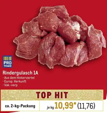 METRO Rindergulasch 1A Angebot