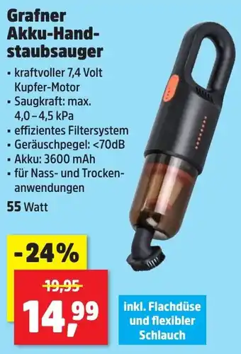 Thomas Philipps Grafner Akku-Handstaubsauger Angebot