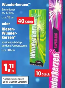 Thomas Philipps Wunderkerzen oder Riesen Wunderkerzen Angebot