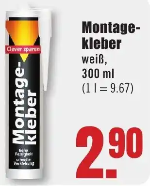 B1 Discount Baumarkt Montagekleber Angebot