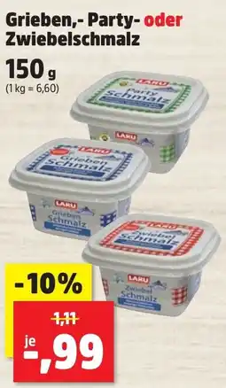 Thomas Philipps Grieben, Party oder Zwiebelschmalz Angebot