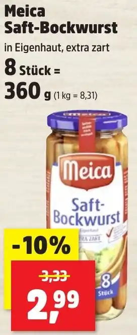 Thomas Philipps Meica Saft-Bockwurst Angebot