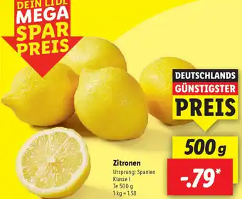 Lidl Zitronen Angebot