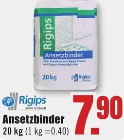 B1 Discount Baumarkt Rigips Ansetzbinder Angebot