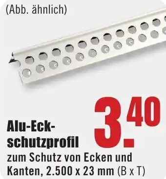 B1 Discount Baumarkt Alu-Eckschutzprofil Angebot