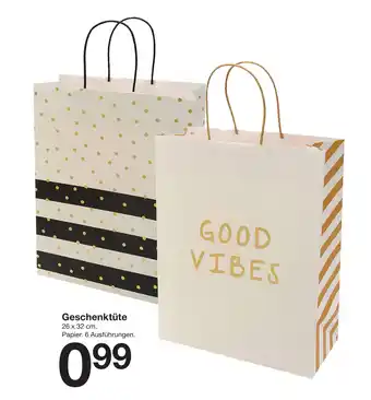 Zeeman Geschenktüte Angebot