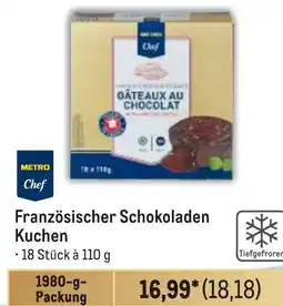 METRO METRO Chef Französischer Schokoladen Kuchen Angebot