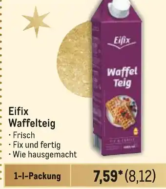 METRO Eifix Waffelteig Angebot