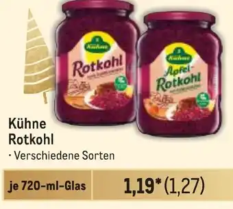 METRO Kühne Rotkohl Angebot