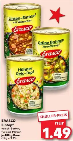 Kaufland ERASCO Eintopf Angebot