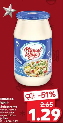 Kaufland MIRACEL WHIP Salatcreme Angebot