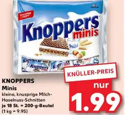 Kaufland KNOPPERS Minis Angebot