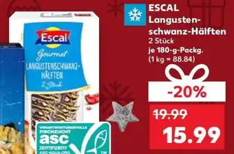 Kaufland ESCAL Langusten- schwanz-Hälften Angebot