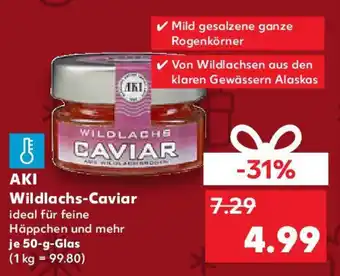 Kaufland AKI Wildlachs-Caviar Angebot