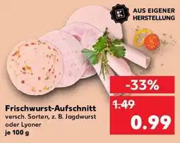 Kaufland Frischwurst-Aufschnitt Angebot