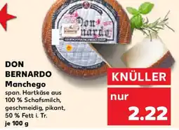 Kaufland DON BERNARDO Manchego Angebot