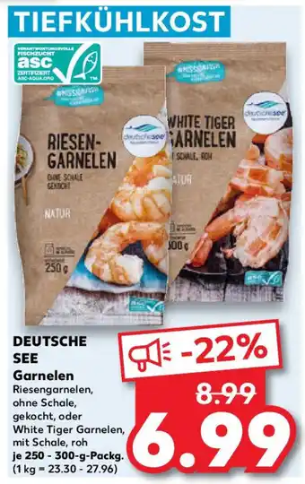 Kaufland DEUTSCHE SEE Garnelen Angebot