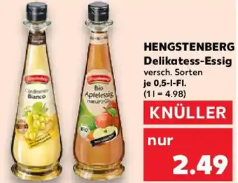 Kaufland HENGSTENBERG Delikatess-Essig Angebot