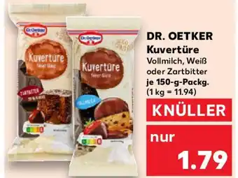 Kaufland DR. OETKER Kuvertüre Angebot