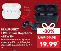 Kaufland BLAUPUNKT TWS-In-Ear-Kopfhörer BTW10 Angebot