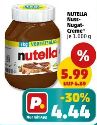 PENNY NUTELLA Nuss- Nugat- Creme Angebot