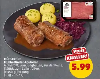 PENNY MÜHLENHOF Frische Rinder-Rouladen Angebot