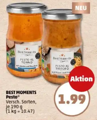 PENNY BEST MOMENTS Pesto Angebot