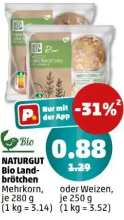 PENNY NATURGUT Bio Land- brötchen Angebot