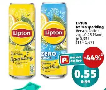 PENNY LIPTON Ice Tea Sparkling Angebot