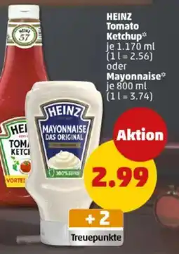 PENNY HEINZ Tomato Ketchup oder Mayonnaise Angebot