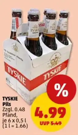 PENNY TYSKIE Pils Angebot