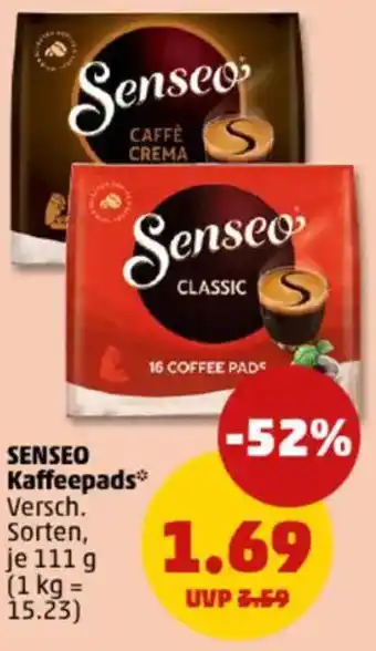 PENNY SENSEO Kaffeepads Angebot