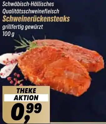 Simmel Schweinerückensteaks Angebot