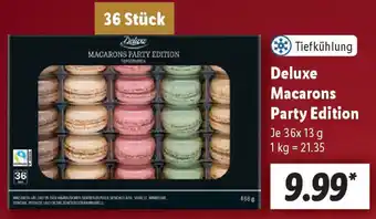 Lidl Deluxe Macarons Party Edition Angebot