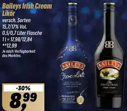 Simmel Baileys Irish Cream Likör Angebot