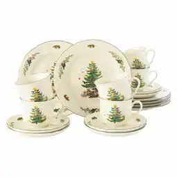 Netto Marken-Discount Seltmann Weiden Kaffeeservice Marieluise Weihnachten 18er Set Angebot