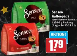 Hit Senseo Kaffeepads Angebot