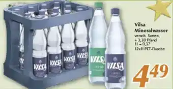 inkoop Vilsa Mineralwasser Angebot