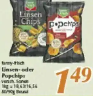 inkoop funny-frisch Linsen oder Popchips Angebot