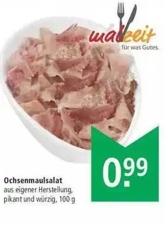 Marktkauf Ochsenmaulsalat Angebot