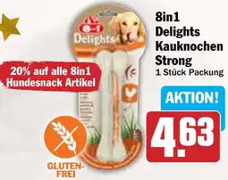 Hit 8in1 Delights Kauknochen Strong Angebot