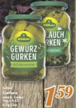 inkoop Kühne Gurken Angebot